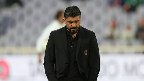 Gennaro Gattuso (Bild) und Sportdirektor Leonardo werden den AC Mailand verlassen