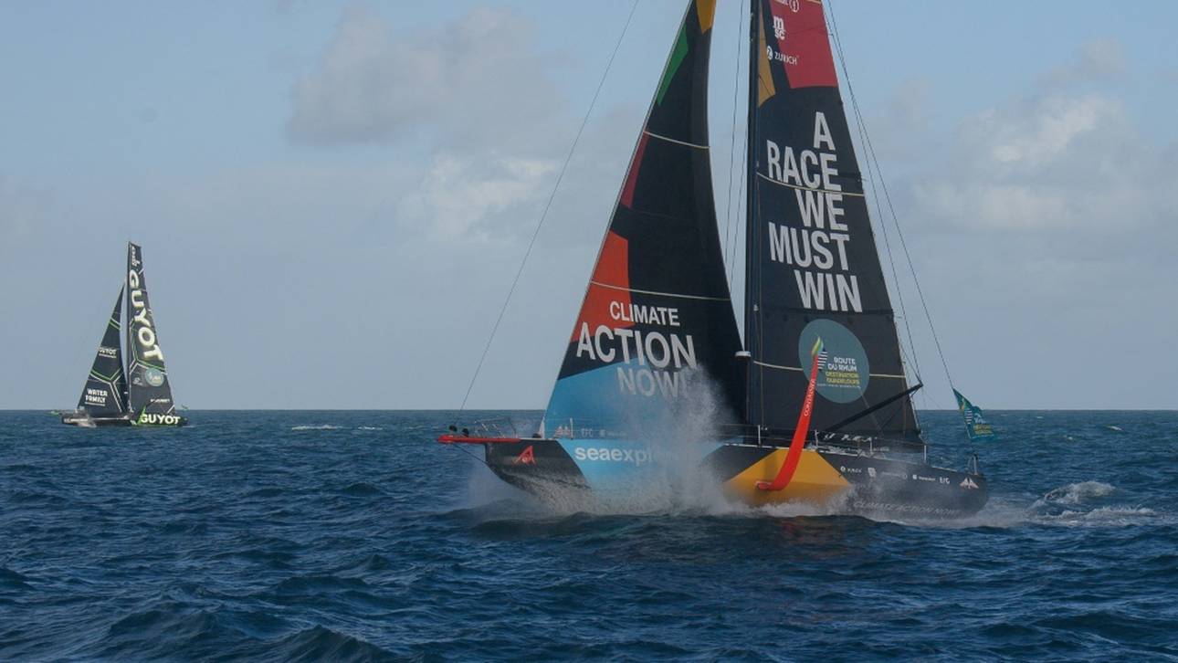 Erste Etappe des Ocean Race: Herrmann-Team auf Rang drei