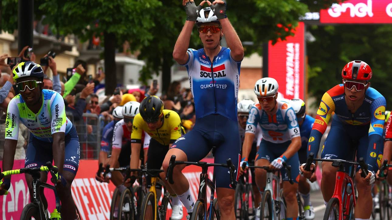 Giro: Pogacar lässt die Muskeln spielen