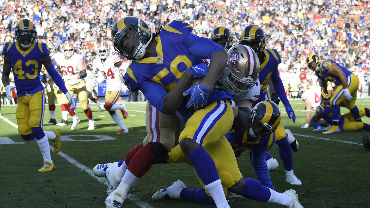 Littleton hat sich in dieser Saison als Starter etabliert, ist der Top-Tackler der Rams und der vielleicht stärkste Linebacker in Passverteidigung der Liga. Er macht defensiv die Ansagen und wird sich ein Schachspiel mit Brady liefern. Trotzdem: 1:0 Patriots