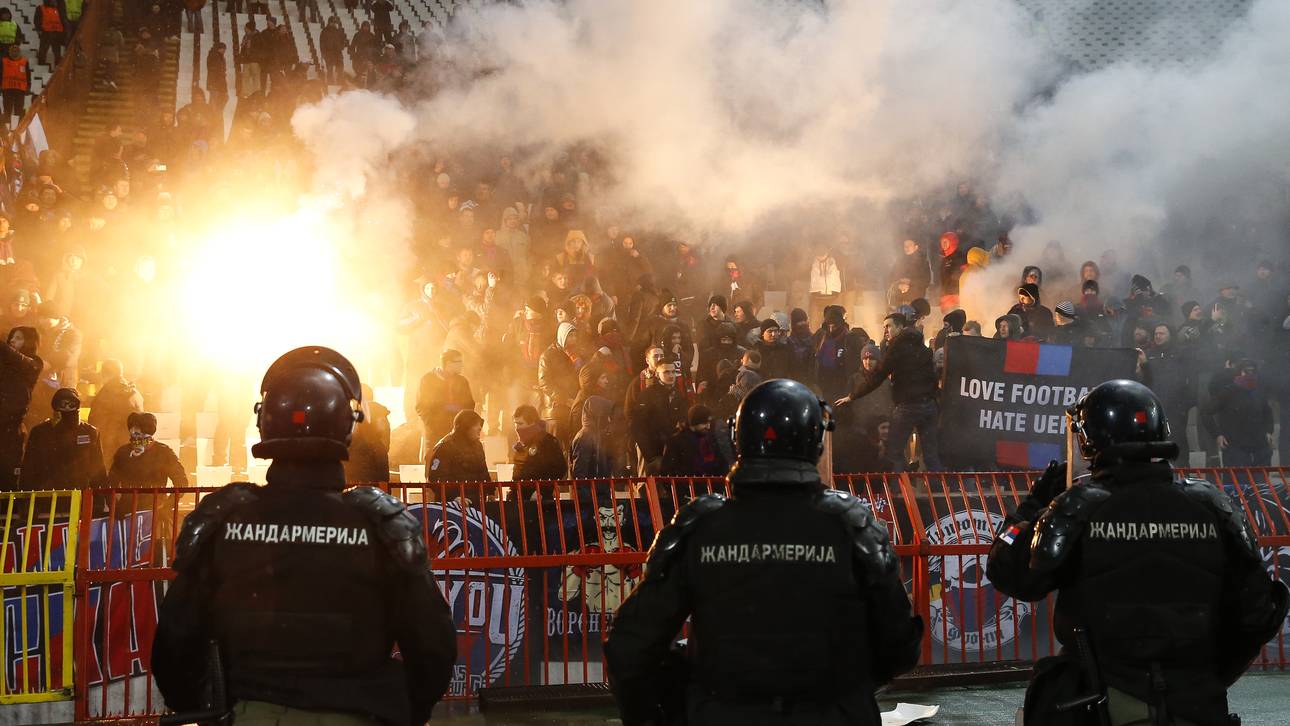 Crvena Zvezda Belgrade v CSKA Moscow - UEFA Europa League