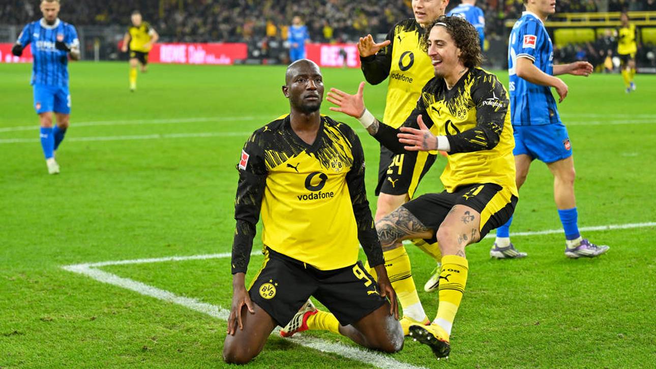 Serhou Guirassy schnürte gegen Heidenheim einen Doppelpack und wurde so zum Matchwinner