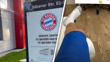 Josef Ferstl ließ sich bei Medizinern des FC Bayern behandeln