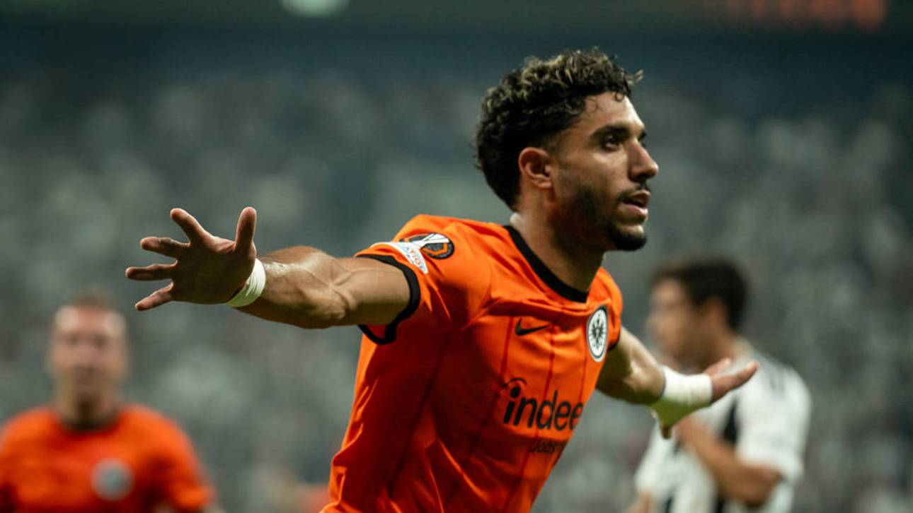 Omar Marmoush trifft beim Frankfurter Sieg in Istanbul