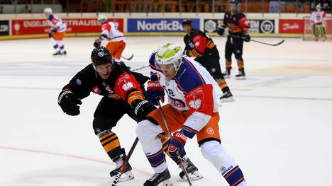 Torsten Ankert in der Champions Hockey League gegen Tappara Tampere