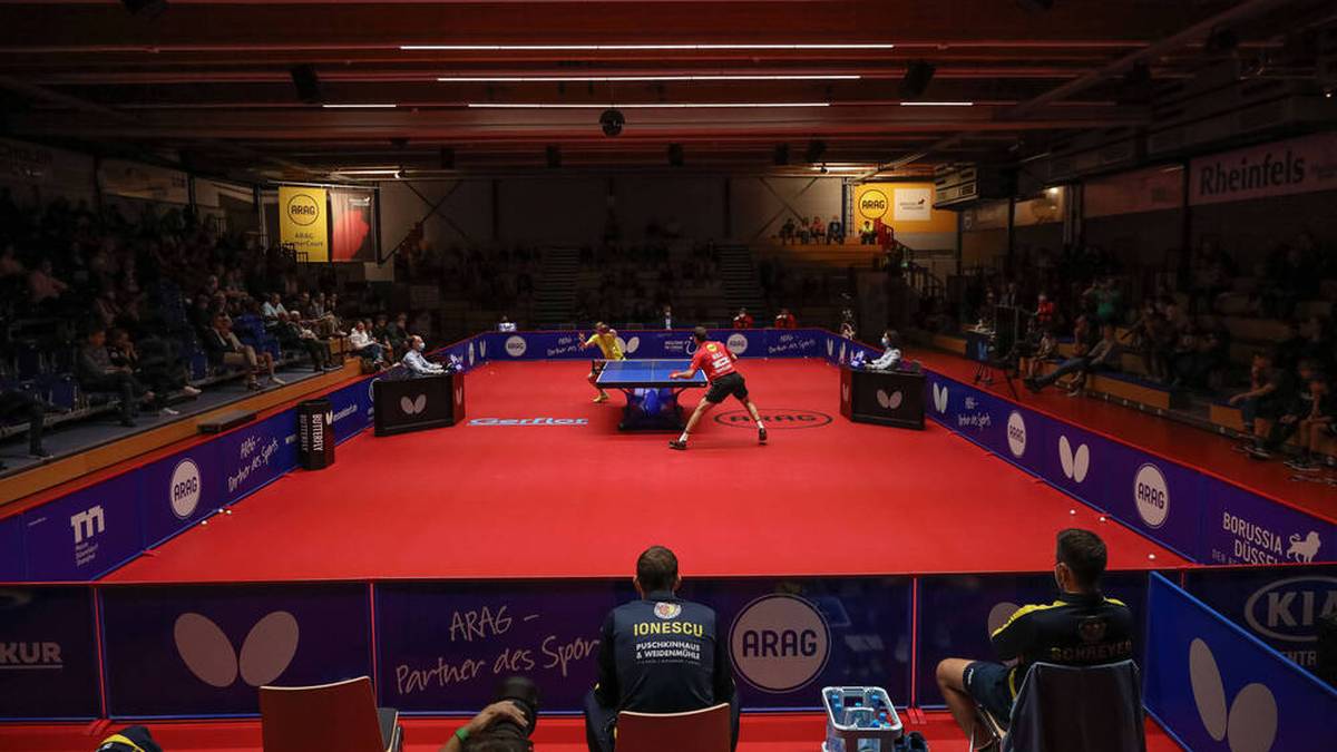 Tischtennis-Weltpremiere in Düsseldorf