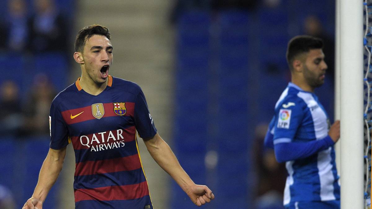 MUNIR EL HADDADI (RECHTSAUSSEN, 20 JAHRE, FC BARCELONA, SPANIEN):  Ein schneller Linksfuß, der von der rechten Seite wie Arjen Robben gerne ins Zentrum zieht und von dort abschließt. Versucht selbst nach harten Tacklings auf den Beinen zu bleiben, der Star der UEFA Youth-League-Saison 2013/2014 feierte 2014 bereits sein Debüt in der spanischen Nationalmannschaft. 