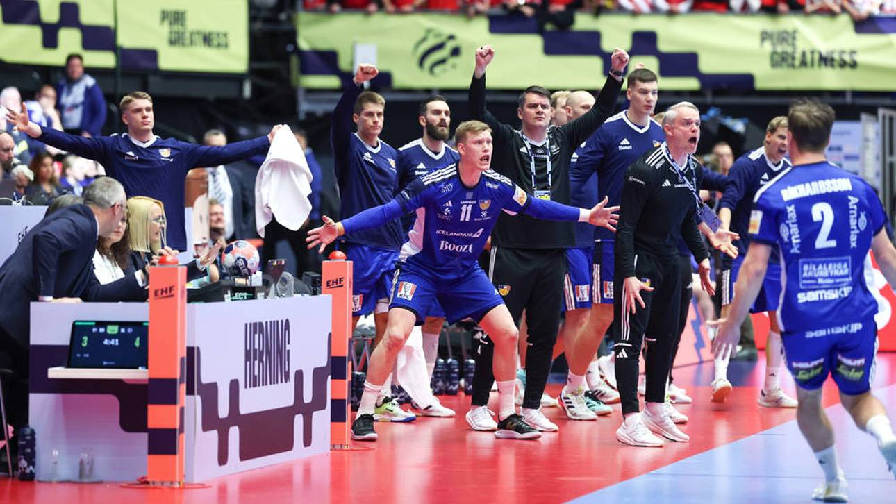 Die Isländer waren nicht mit jeder Schiedsrichter-Entscheidung einverstanden