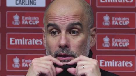 Manchester City schoss Burnley im FA Cup mit 6:0 ab. Nach der Partie lobte Trainer Pep Guardiola seinen Stürmer Erling Haaland für dessen Persönlichkeit.