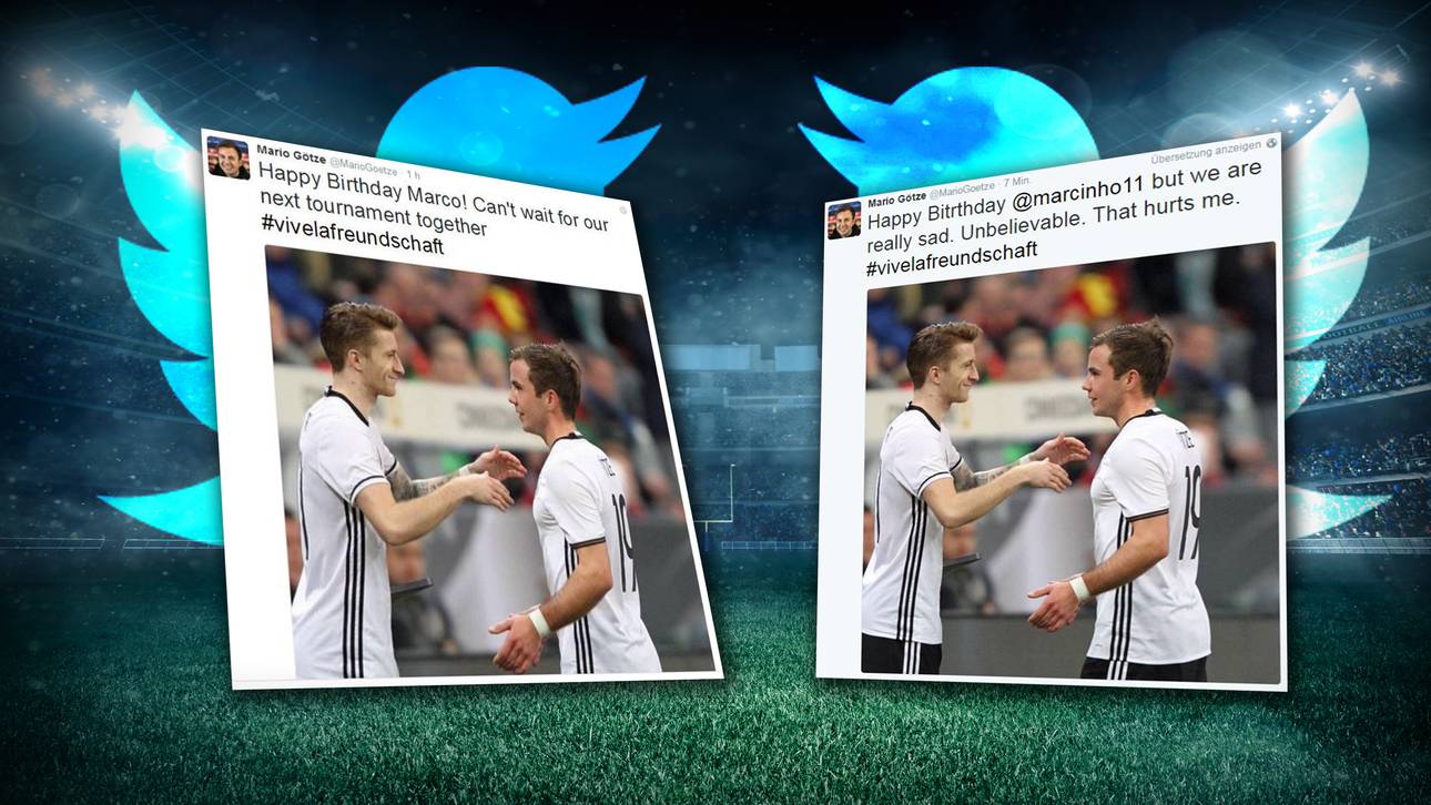 Wegen Reus: Götze verdribbelt sich