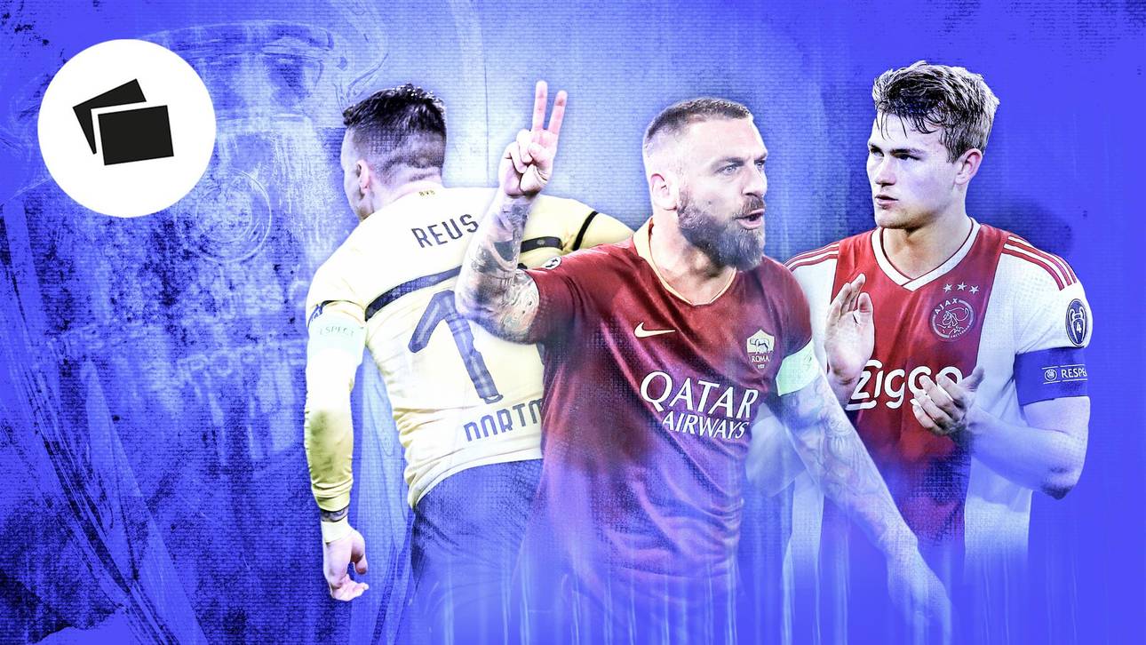 Die Kapitäne der Champions League