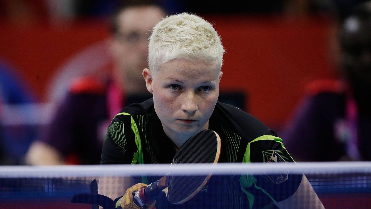 Grebe gewinnt Silber im Tischtennis