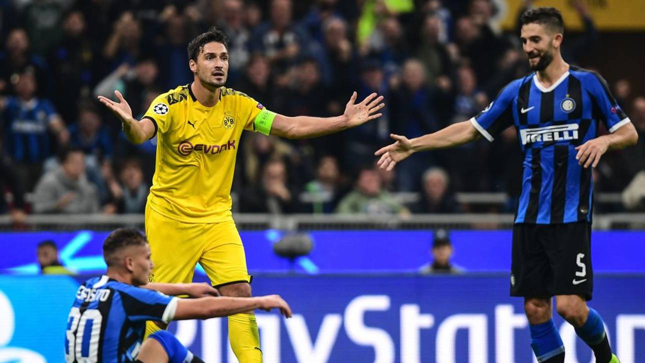 Frühes Aus droht: BVB unterliegt Inter