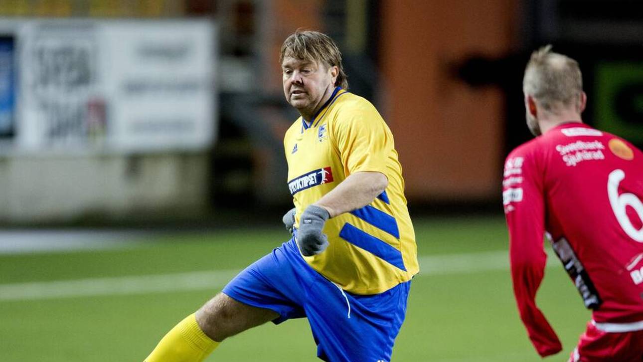 Kaum wieder zu erkennen: Tomas Brolin 