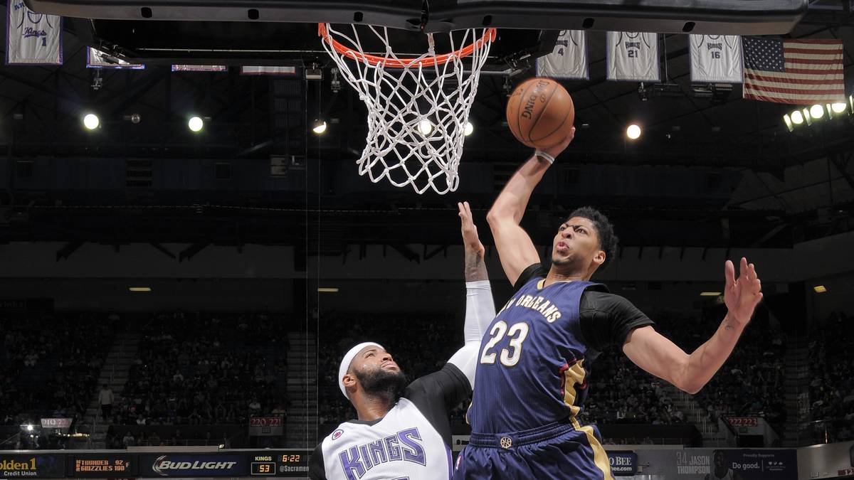 Das liegt auch an Anthony Davis. Der Superstar der Pelicans führt sein Team zum Sieg. New Orleans darf deshalb weiter von der Playoff-Teilnahme träumen
