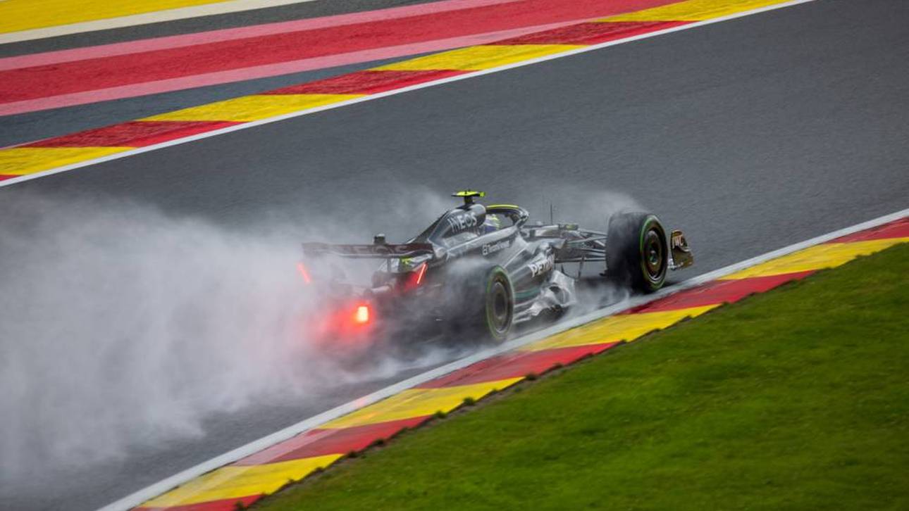 Erneut Regenchaos in Spa