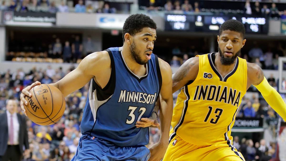 Karl-Anthony Towns (Minnesota Timberwolves) - 91: Als erster Spieler der NBA-Historie erzielte Towns in einer Saison 2000 Punkte, 1000 Rebounds und 100 Dreier