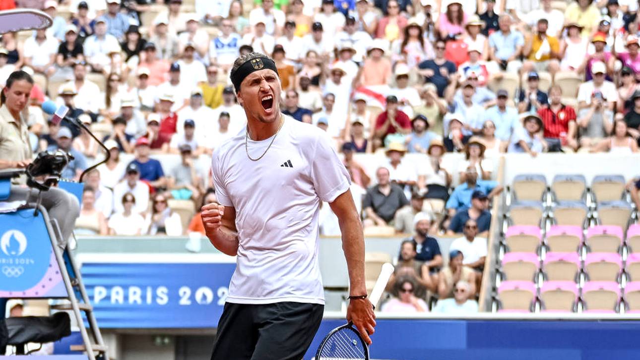 Alexander Zverev liefert sich eine bizarre Diskussion 