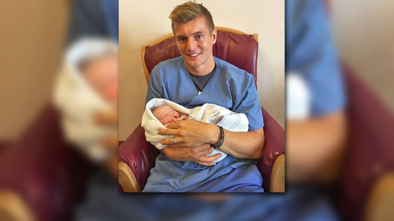 Kroos wird schon wieder Papa