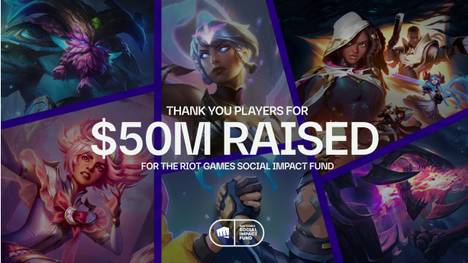 Über 50 Millionen USD konnte Riot Games inzwischen sammeln