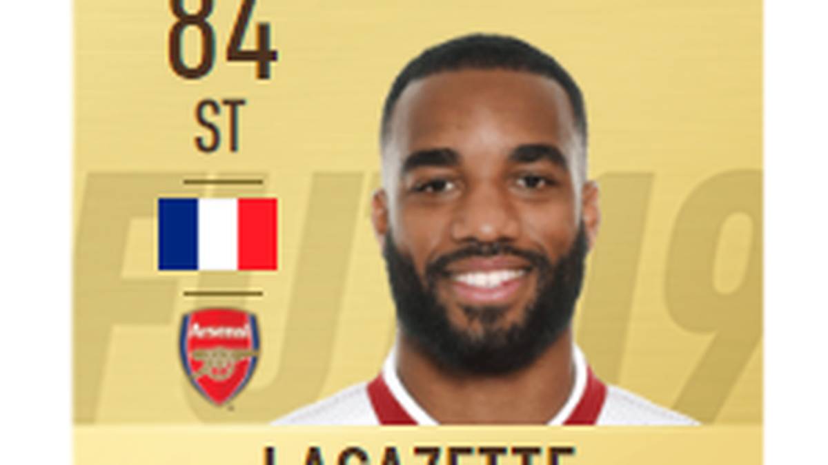 Platz 34: Alexandre Lacazette, FC Arsenal