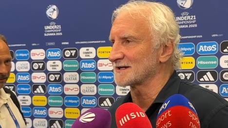 DFB-Sportdirektor Rudi Völler schwärmt nach dem Finaleinzug der deutschen U21 gegen Frankreich von Nick Woltemade.