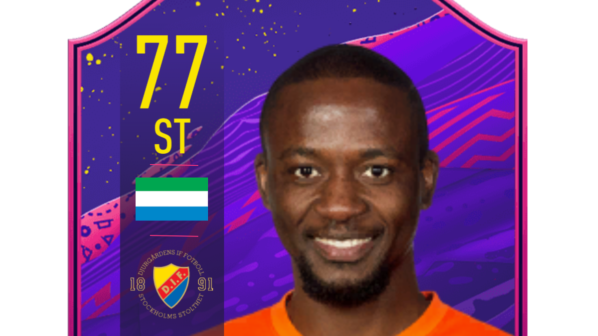 Mohamed Buya Turay (Djurgardens IF), Stürmer: 77 (+8)