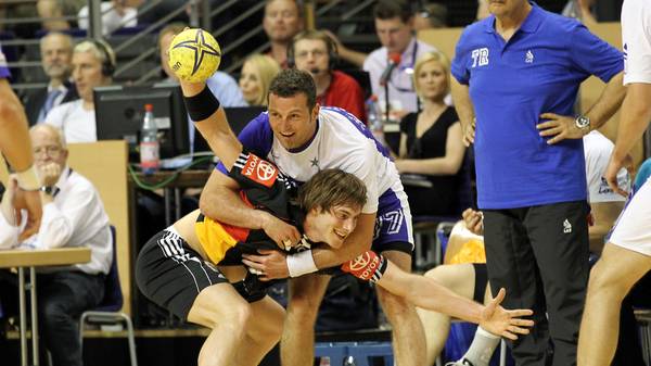 Handball All Star Game: Uwe Gensheimer und Florian Kehrmann