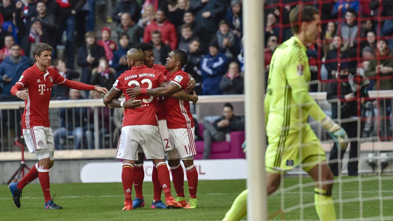 FC Bayern vermöbelt desolaten HSV