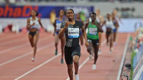 ATHLETICS-QAT-IAAF-DIAMOND: Caster Semenya