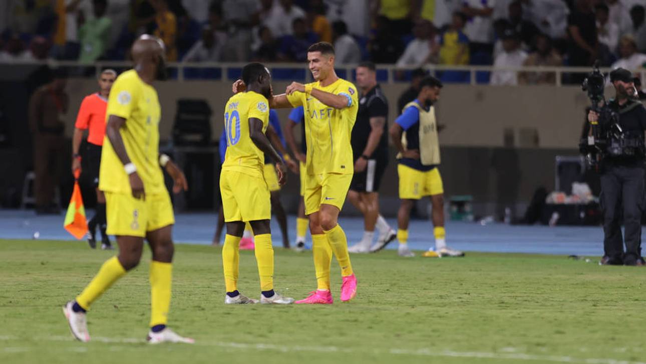 Cristiano Ronaldo und Sadio Mané treffen für Al-Nassr