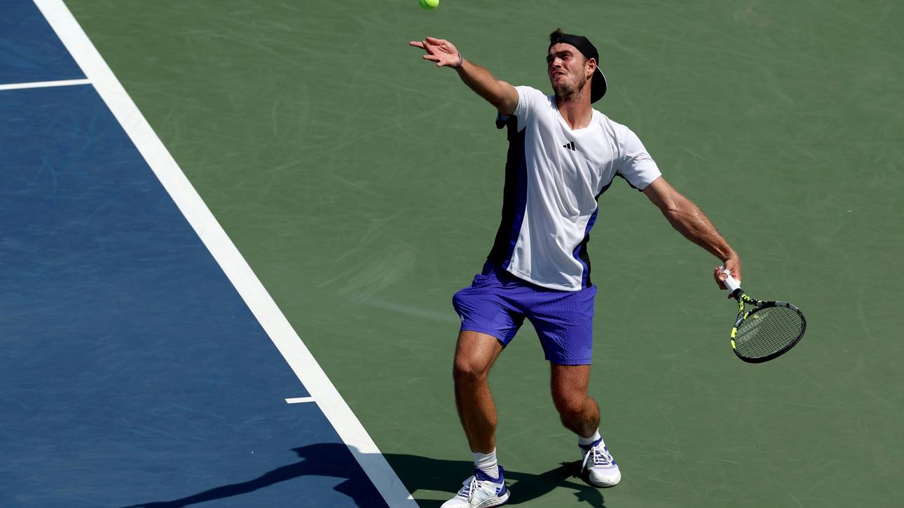 Maximilian Marterer erwischte im Davis Cup gegen Chile einen Traumstart