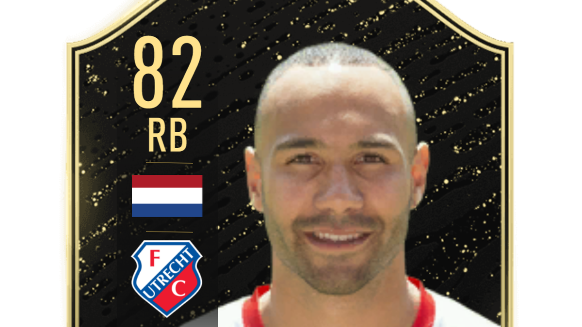 Sean Klaiber (FC Utrecht), Rechtsverteidiger: 82