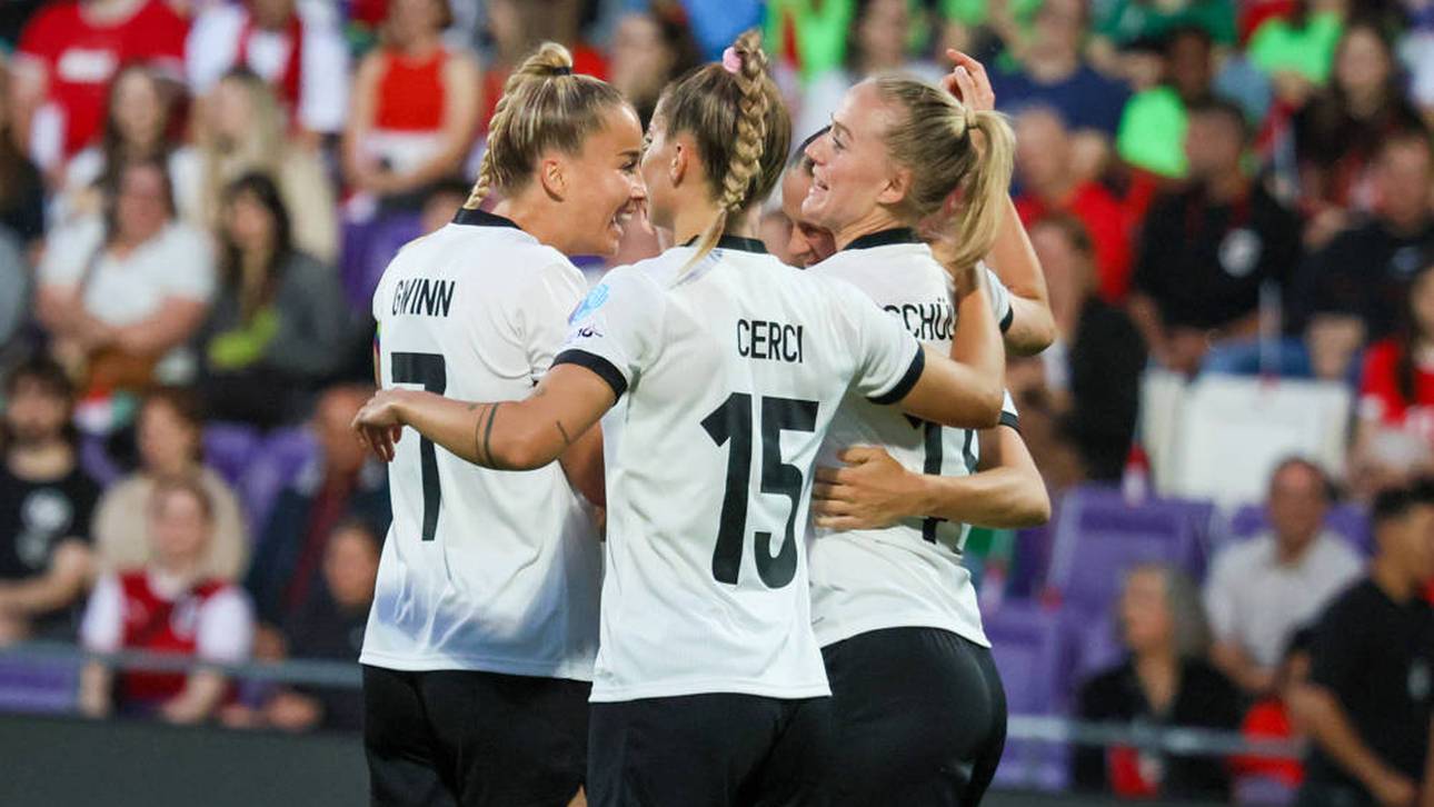 Die DFB-Frauen wollen auch beim EM-Auftakt gegen Polen jubeln