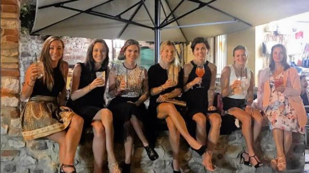 Damit der Körper bei so viel Sonne nicht austrocknet, gibt es am Abend noch einen leckeren Drink