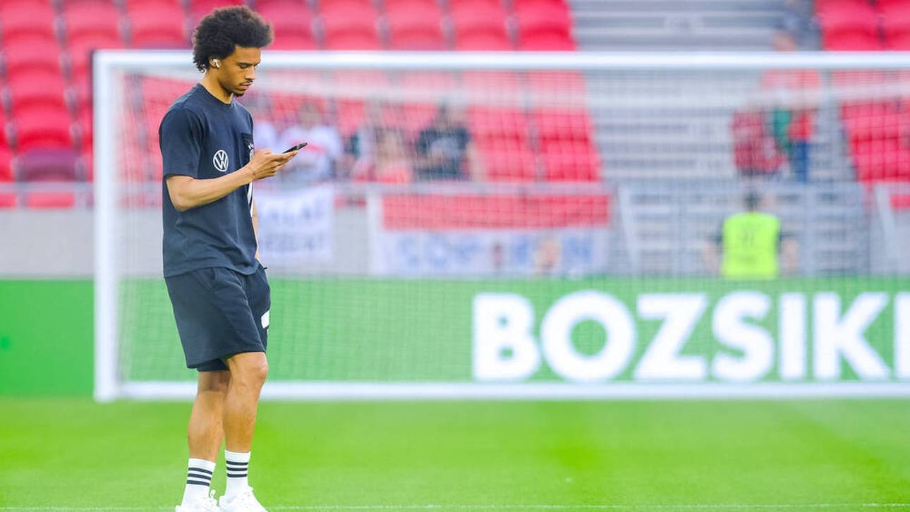 Sané ließ seine Mitspieler warten