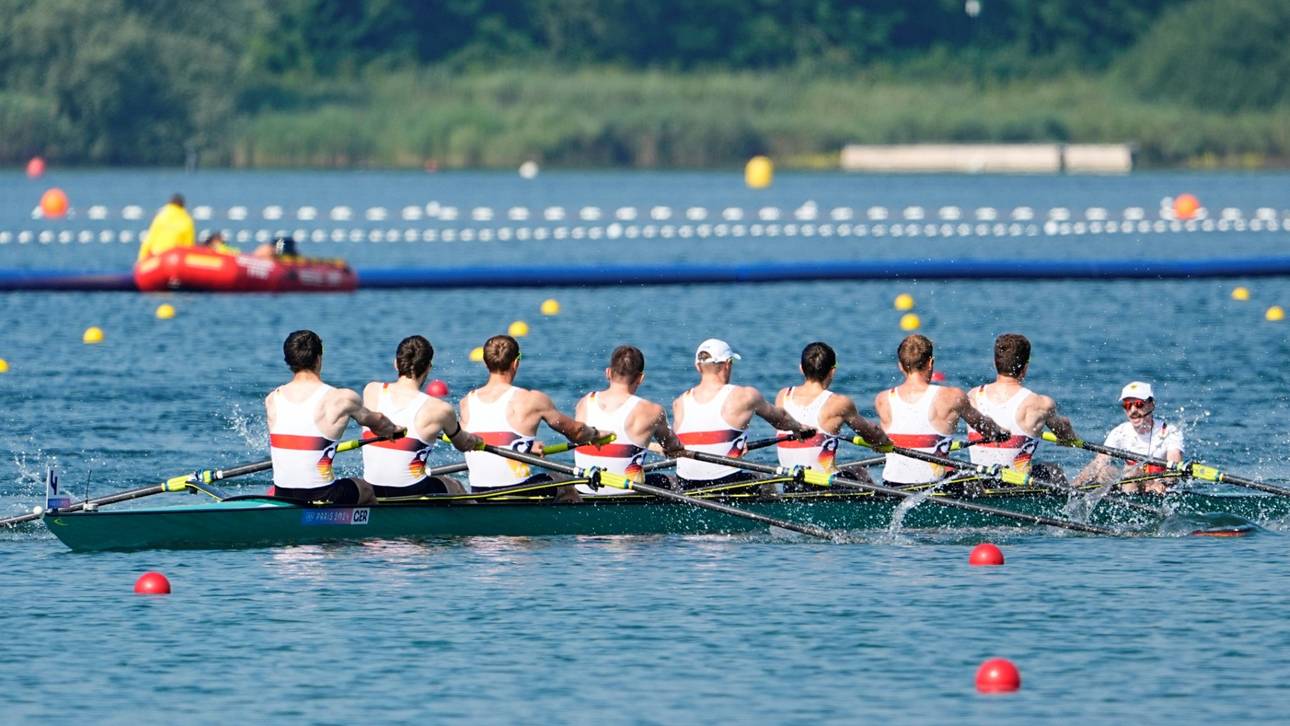 Deutschland-Achter atmet auf