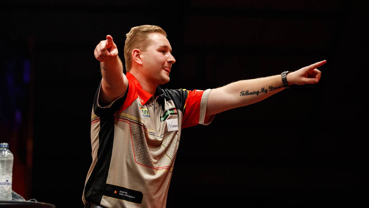 Darts WM 2023: 164 zum Match! Dimitri van den Bergh setzt frühes Zeichen