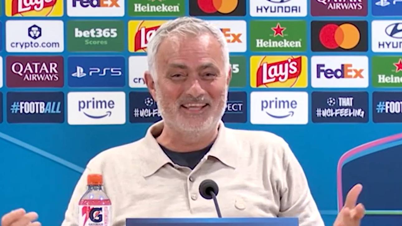 Völlig bizarres Wort-Duell auf Mourinho-PK