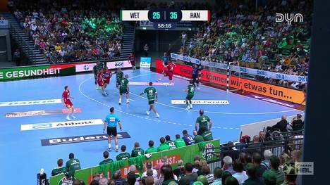 Die Highlights der Partie HSG Wetzlar - TSV Hannover-Burgdorf aus der Handball-Bundesliga im Video.