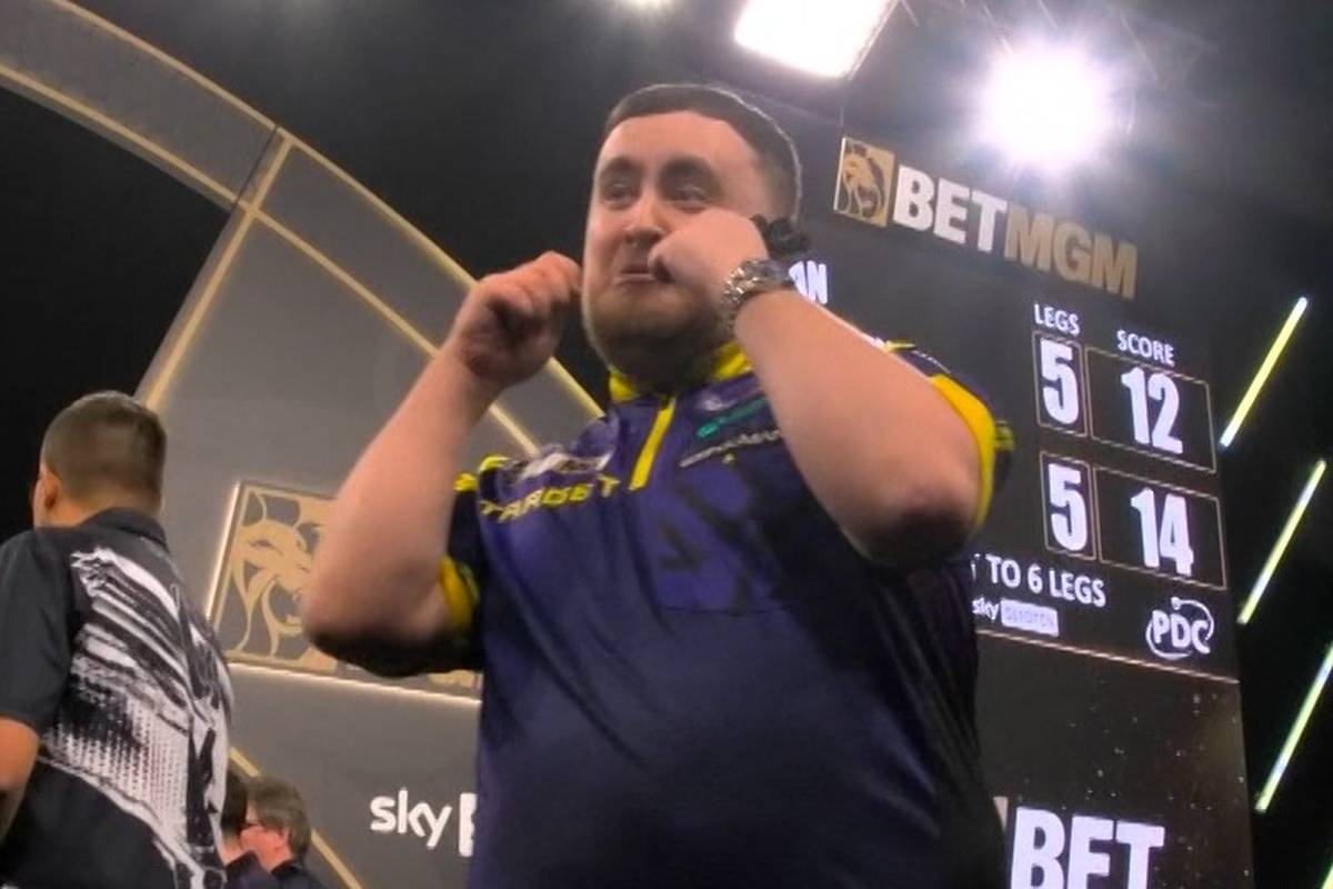 Hier legt sich Littler mit van Veen an