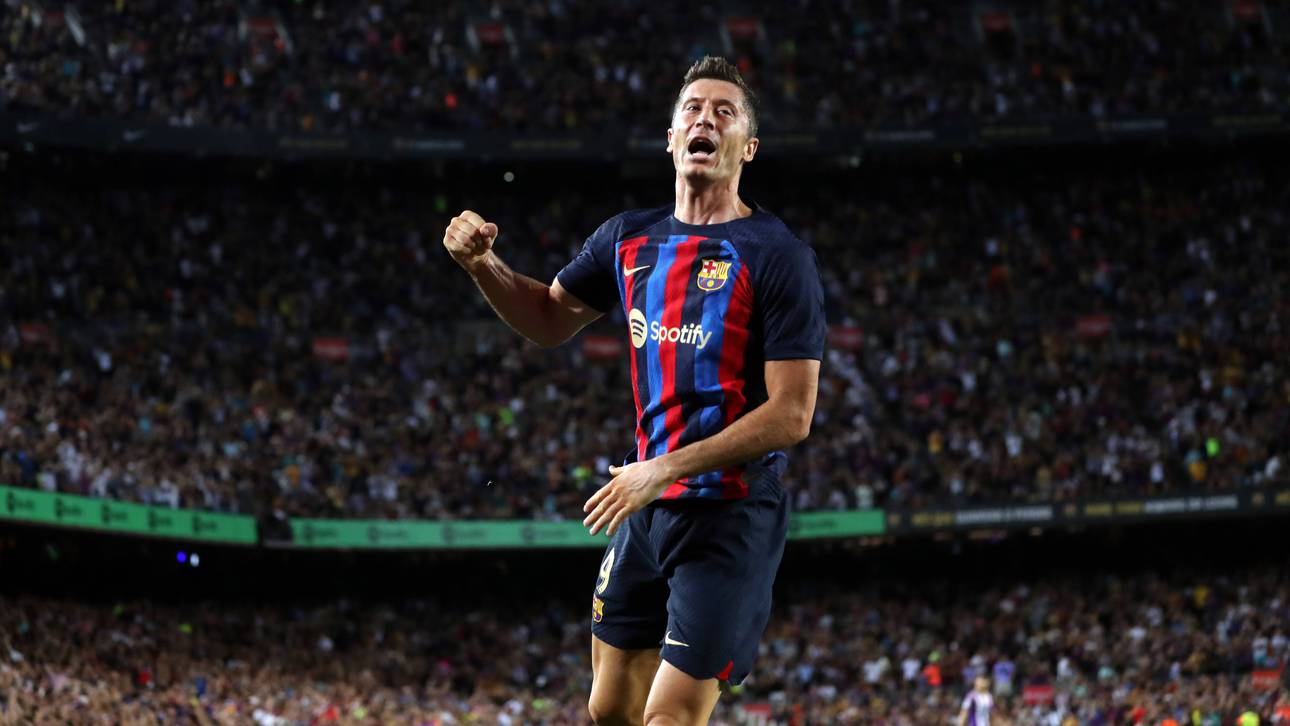 Lewandowskis Lehrstunde bei Barca