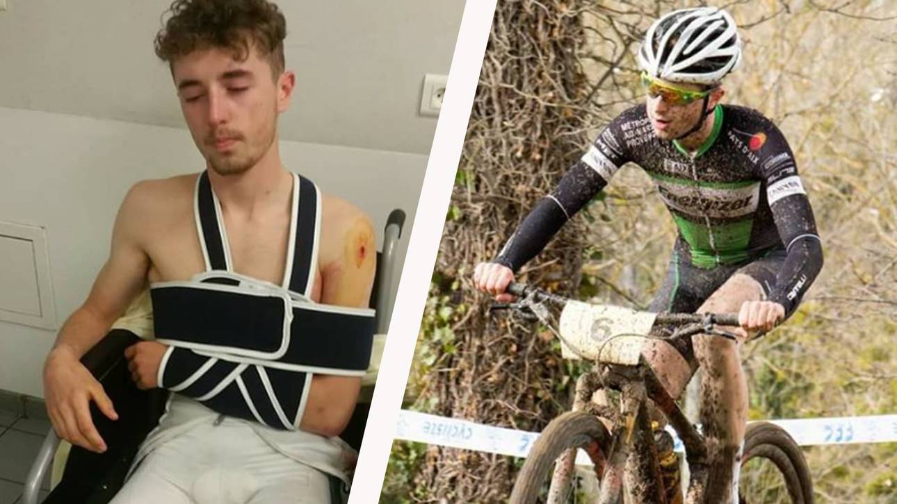 Radprofi beim Training angeschossen