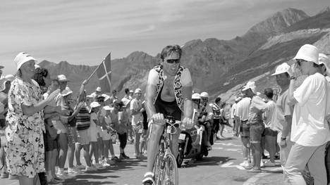 Der ehemalige deutsche Radprofi Remig Stumpf nahm 1991 und 1992 an der Tour de France teil