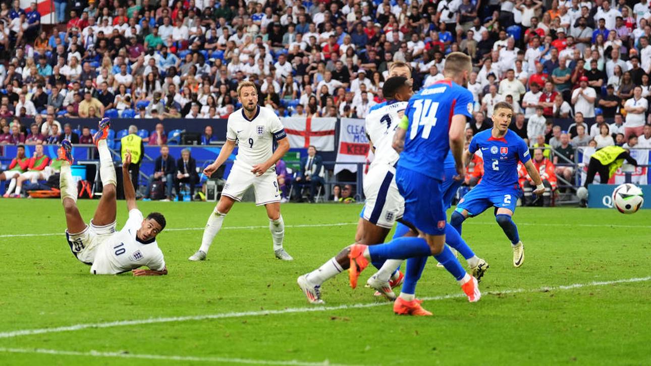 Jude Bellingham legte den Ball per Fallrückzieher ins Tor