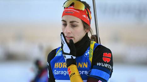 Biathlon-Star Vanessa Voigt ist aus Ruhpolding abgereist