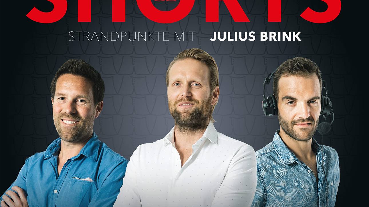 "Shorts - Strandpunkte mit Julius Brink" - ab Freitag bei SPORT! und überall, wo es Podcasts gibt!"