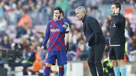 Ex-Barca-Coach Quique Setien hat sich über seine Zeit bei den Katalanen mit Lionel Messi gesprochen – und dabei nicht nur lobende Worte für den Argentinier gefunden.