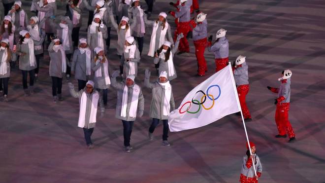 Olympia Organisatoren Unterlauft Peinliche Panne Mit Russland Flagge