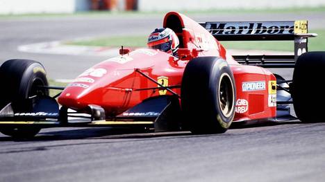 1994 fuhr Gerhard Berger im Ferrari